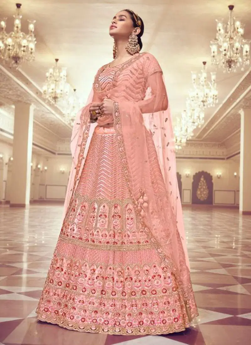 NAKKASHI SAADGI  Bridal Wedding Wear Wholesale Lehenga Choli Collection